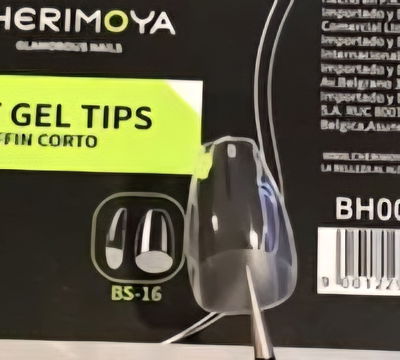 Tips Prelimado Coffin corta Soft Gel 504 pcs