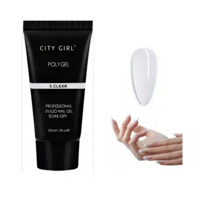 Polygel City Girl Acrygel Clear Nueva Formula  30 gr 