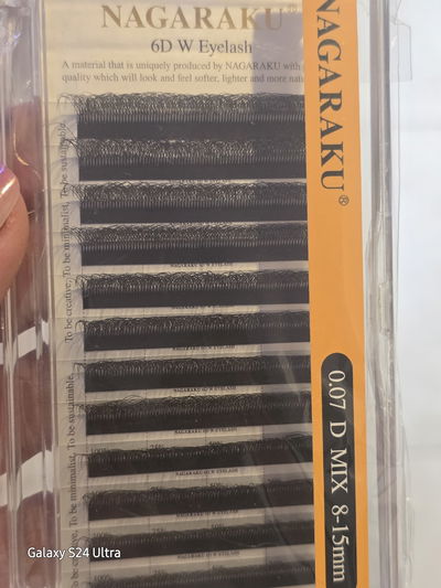 Pestañas 6D 0.07 D Nagaraku Mix