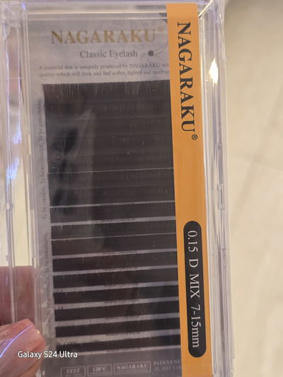 D 0.15 Mix Nagaraku Fibras Pestañas 