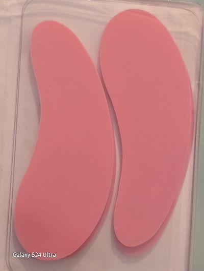 4 PADS 2 pares de  Parche Silicona plana reutilizable