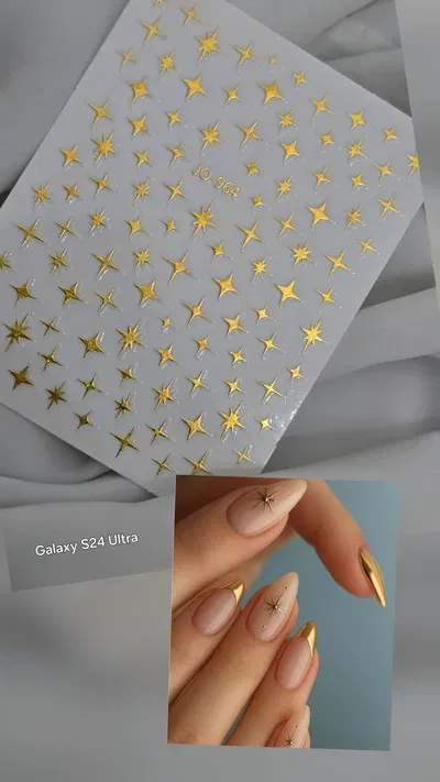 Sticker Estrellitas Oro 964