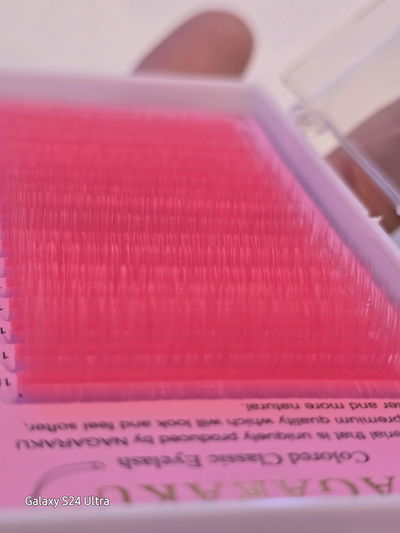 Pestañas 0.10 D Fucsia Nagaraku Mix
