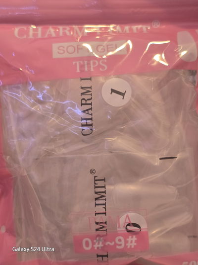 Tips Coffin 500 pcs Charm Limit