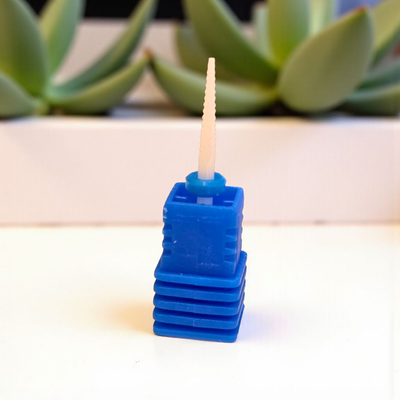 Fresa Ceramica cono Small azul