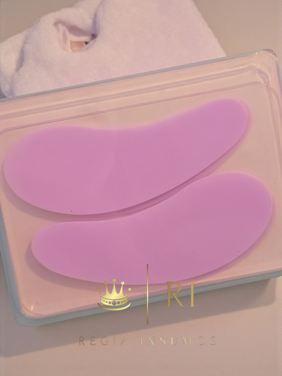 4 PADS 2 pares de  Parche Silicona plana reutilizable