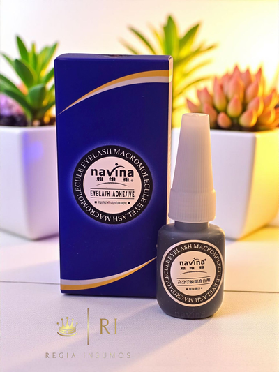 Pegamento Adhesivo Navina Azul extrafuerte  para Pestañas 