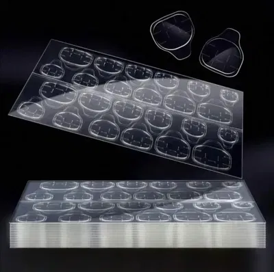 Adhesivo para Press On Pegatina x 3 planchas