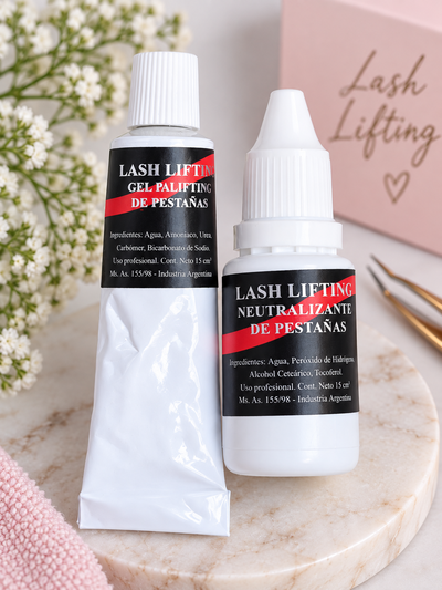 Lash Lifting y Revelador lifting laminado permanente 