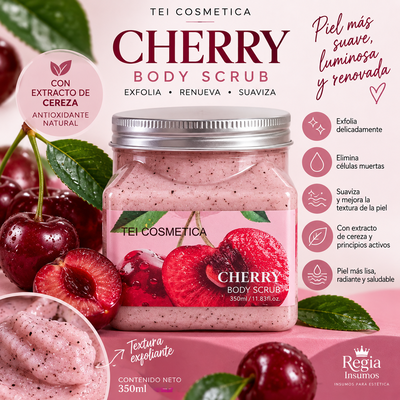 Crema Exfoliante cherry 350 grs 
