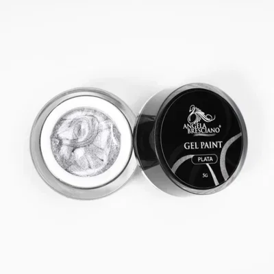 Gel Paint Plata Angela Bresciano 15 ml