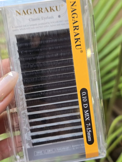 0.10 D Nagaraku Fibras Pestañas Tecnológicas 