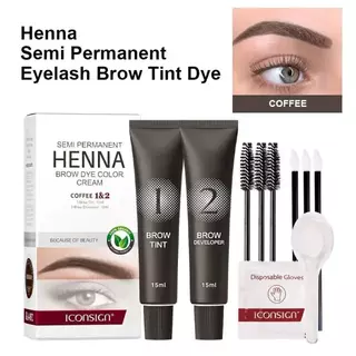 Henna Kit Completo Tinte Henna Perfilador Para Cejas Tatuaje