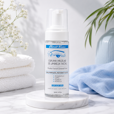 Espuma Micelar de Limpieza 160 ml Charito Ferrari Shampoo Lash