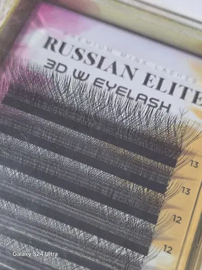 3D W  LU 0.07 Mix Russian Elite Neicha Fibras Pestañas Tecnológicas 