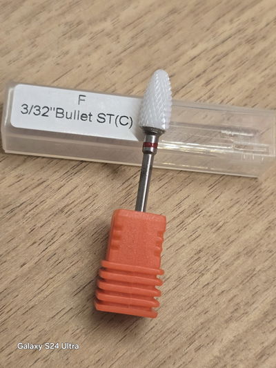 Fresa Cerámica Bullet roja