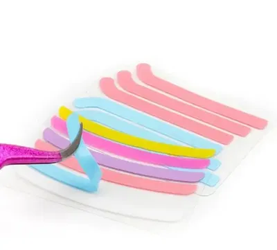Tiras Oclusoras de Silicona para Pestañas 3 pares cinta bigudie lifting