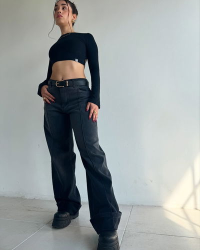 Wideleg onyx gray