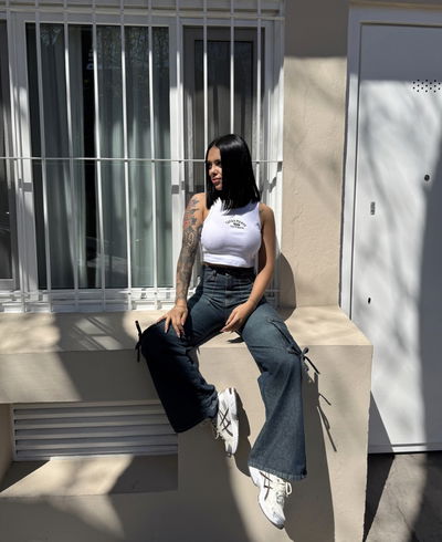 Wideleg greta matizado