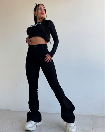 Oxford black sin bolsillos