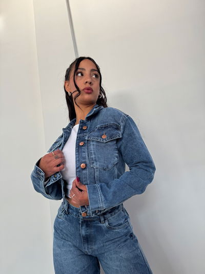Campera pure denim