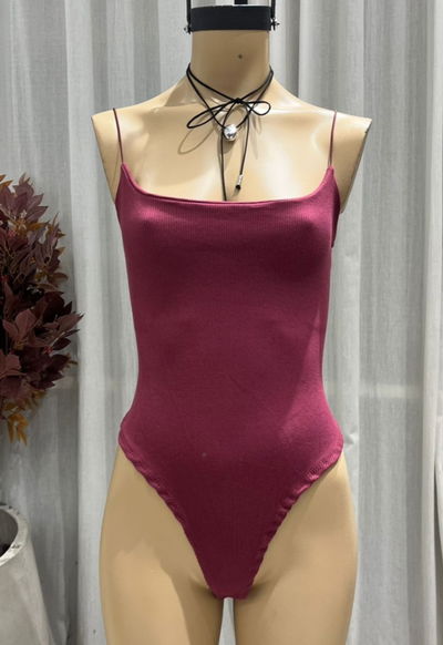 BODY CORDON - MORLEY ALGODON - Bordo