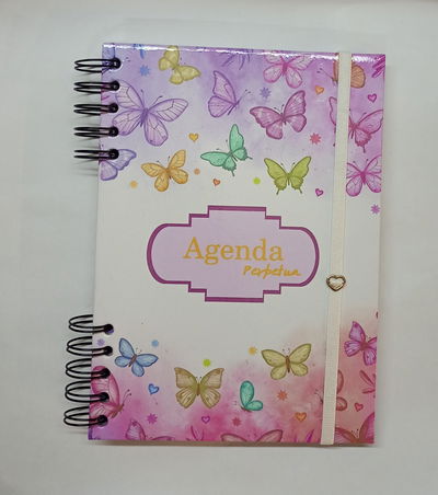 Agenda perpetua A5 mariposas