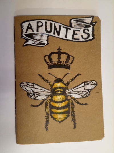 Cuaderno Xilografía rayado A5