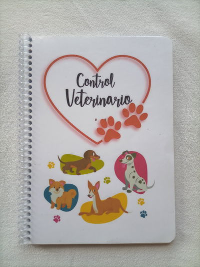 Libreta control veterinario