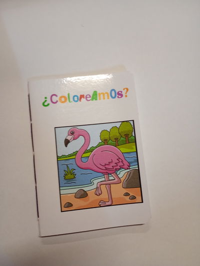Librito de colorear Tapa Blanda A6