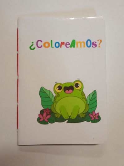 Librito de colorear Tapa Blanda A6