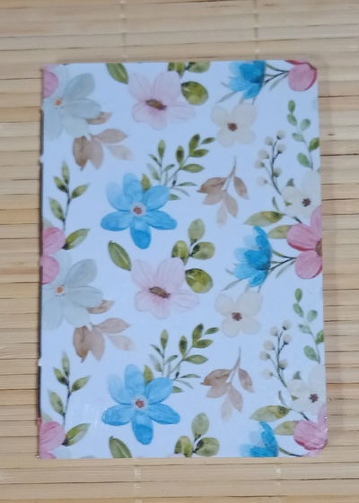 Cuaderno para contraseñas.Tapa Blanda A6