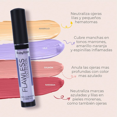 Corrector Neutralizador Ruby Rose – Flawless Collection