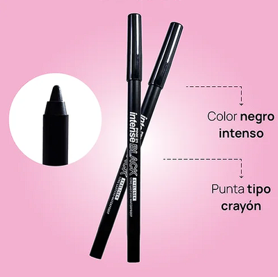 Delineador Intense Black Crayón – Pink21