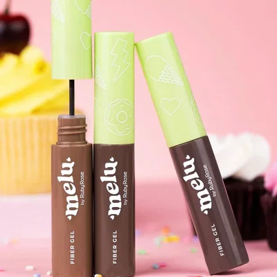 Gel de Cejas Fiber Gel Melu - Ruby Rose