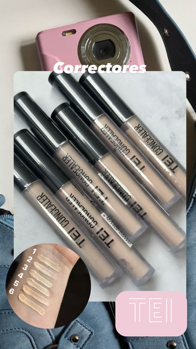 Corrector Líquido Cobertura Ligera - TEI