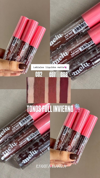 Labial Líquido Matte - Melu 