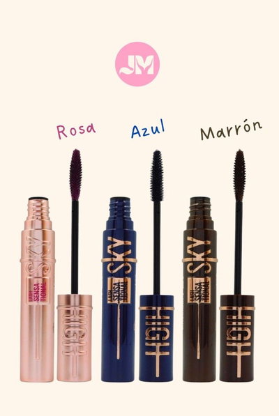 Máscara de Pestañas High Sky – Rosa, Azul y Marrón - TEI