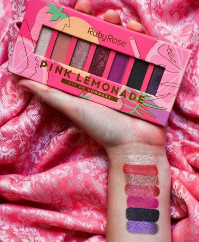 Paleta de Sombras Pink Lemonade – Ruby Rose