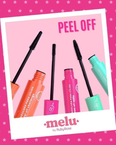Máscara de Pestañas Peel Off Melu - Ruby Rose