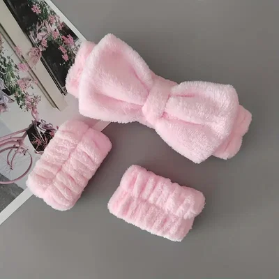 Set de Vincha y Muñequeras Skincare