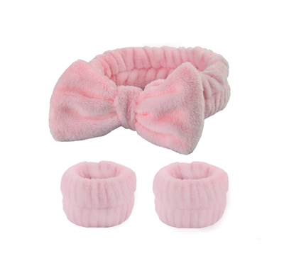 Set de Vincha y Muñequeras Skincare