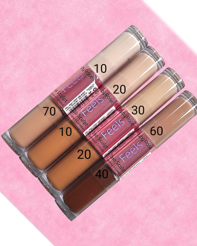 Corrector y Contorno Dúo Sculpt Feels Ruby Rose