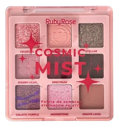 Paleta de sombras COSMIC MIST Ruby Rose