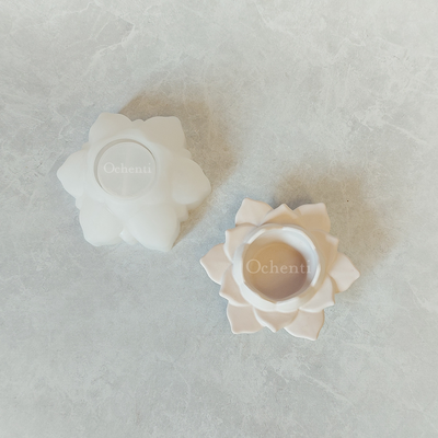 Portavela Flor de Loto abierta