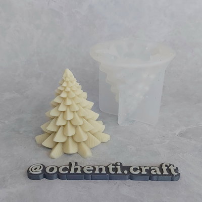 Arbolito de Navidad 2: ramitas texturadas