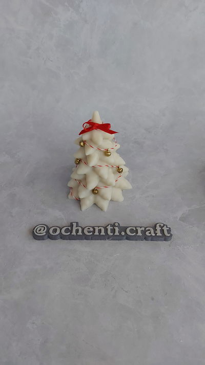 Arbolito de Navidad ramas gorditas