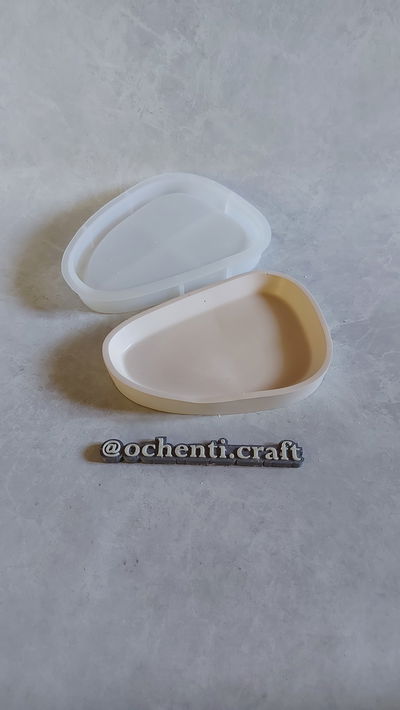 Bandeja irregular con Borde Mediana