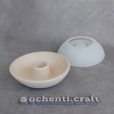 Portavelas Plato redondo