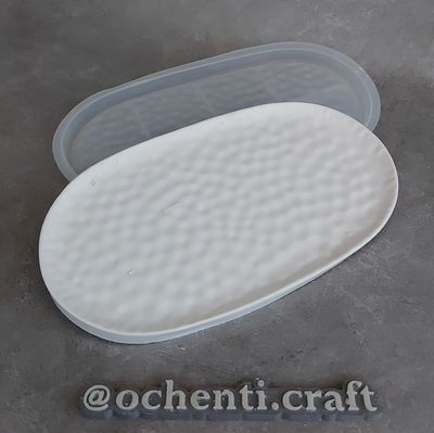 Bandeja ovalada gotitas